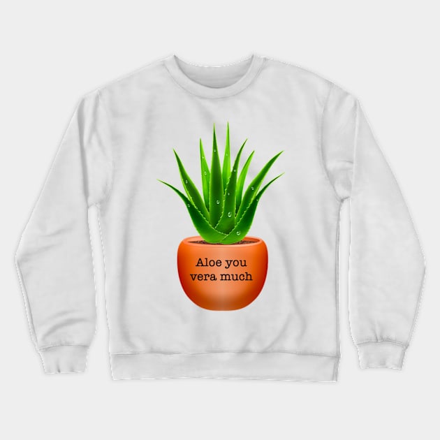 Aloe vera Crewneck Sweatshirt by Soll-E